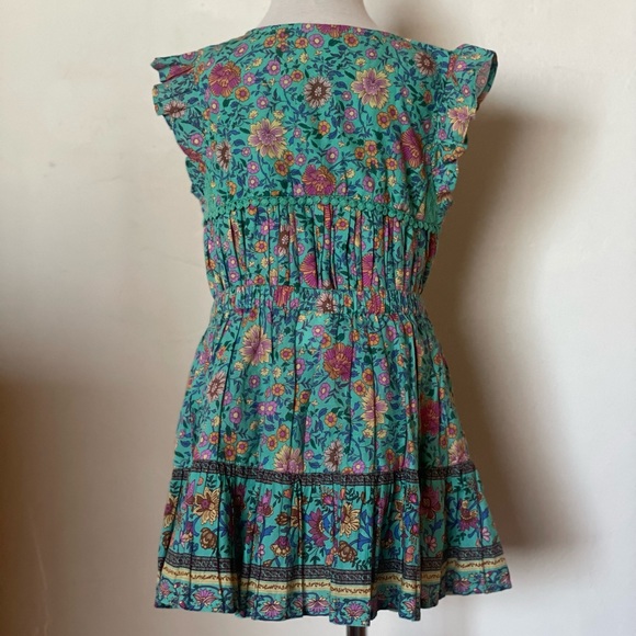 Spell | Little Gypsies Turquoise Folk Town Skirt | 5Y - Picture 6 of 15